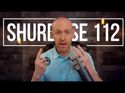 Ausinės Shure | Earphones | SE112-GR | su laidu | į ausis įkišamos | Pilkas video