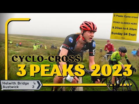 Three Peaks Cyclocross Action 2023 - The World's Toughest CX Race?  Unbelievable British Bike Racing