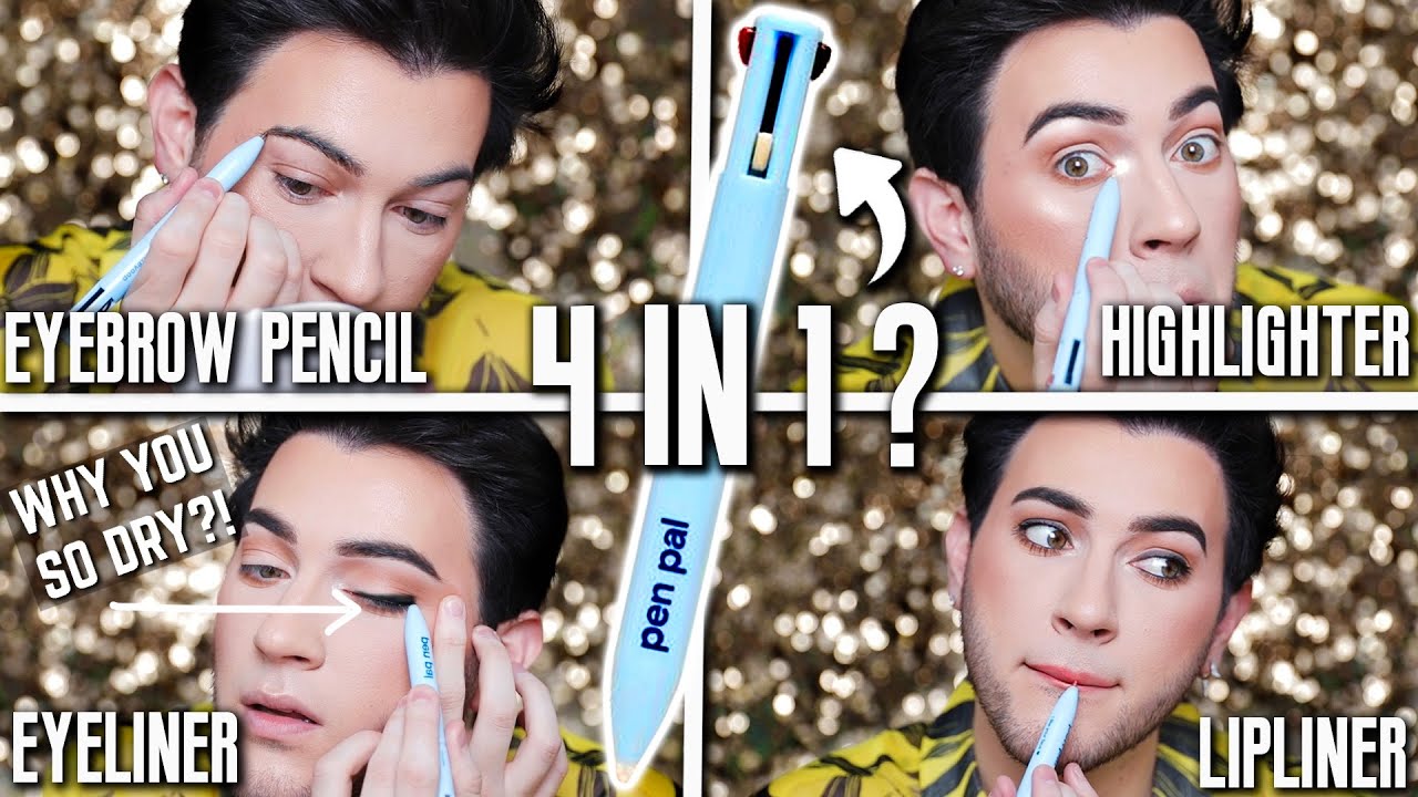 Watch video VIRAL 4-in-1 MAKEUP PEN TESTED! Gimmick or Gorga! Now VIRAL 4-in-1 MAKEUP PEN TESTED! Gimmick or Gorga!