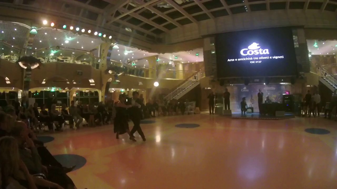 Yanina Fajar & Pablo García 2º Esibizione Pasión de Tango al Costa Crociere