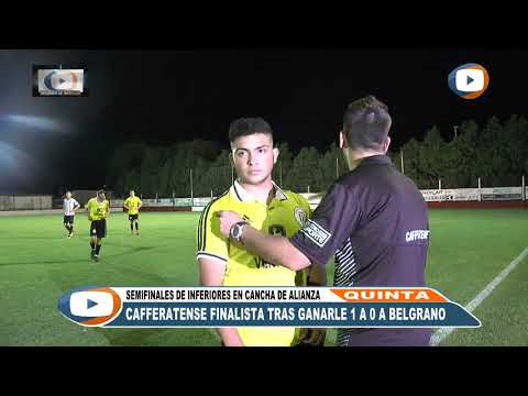 Belgrano 0 - Cafferatense 1 Semifinales 5ª División Liga InterProvincial