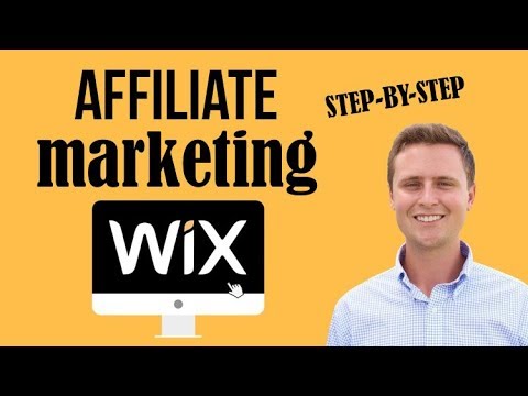 Affiliate Marketing with a WIX Website [Step-by-Step] Video