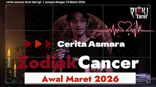 Download lagu Zodiak Cancer cerita kisah asmara untuk awal bulan Maret 2026 di chanel Riski Tarot mp3