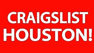Craigslist Houston