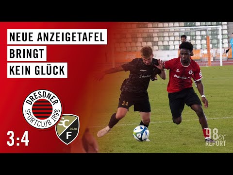Dresdner SC - SC Freital II 3:4 (20.08.2025) - 98er Spieltags-Report