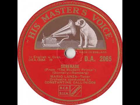 UK New Entry 1955 (22) Mario Lanza - Serenade