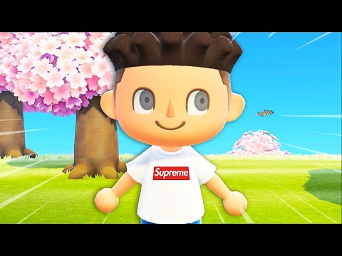 supreme shirt animal crossing