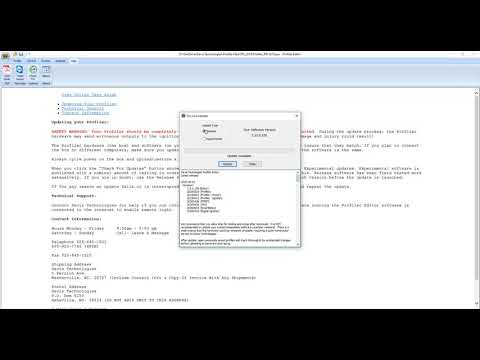 Updating Davis Technologies Firmware and Software