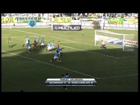 Los goles de Aldosivi 3 San Carlos 0.Fecha 35.Torneo Primera B Nacional.Fútbol Para Todos
