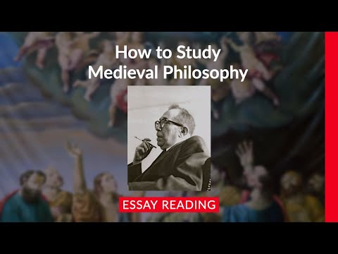 Leo Strauss: How to Study Medieval Philosophy (essay reading)