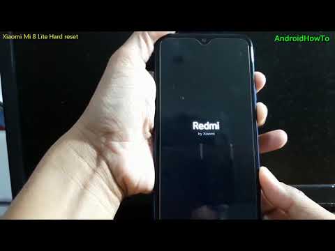 Xiaomi Mi 8 Lite Hard reset