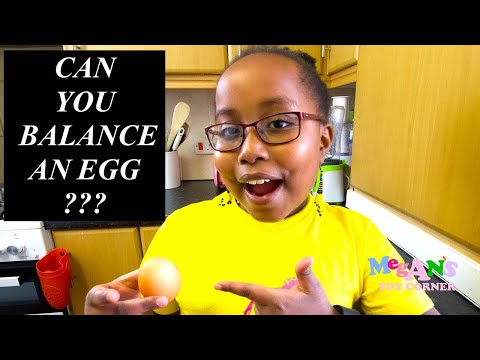 Learn How to Balance an Egg |Cool Kids Experiment