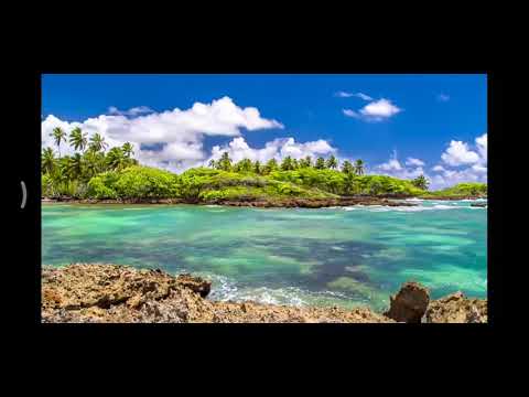 Relax background beach with pleasant music