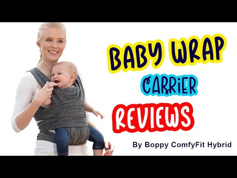 Baby Wrap Carrier Review | Soft Baby Carriers by Boppy ComfyFit Hybrid