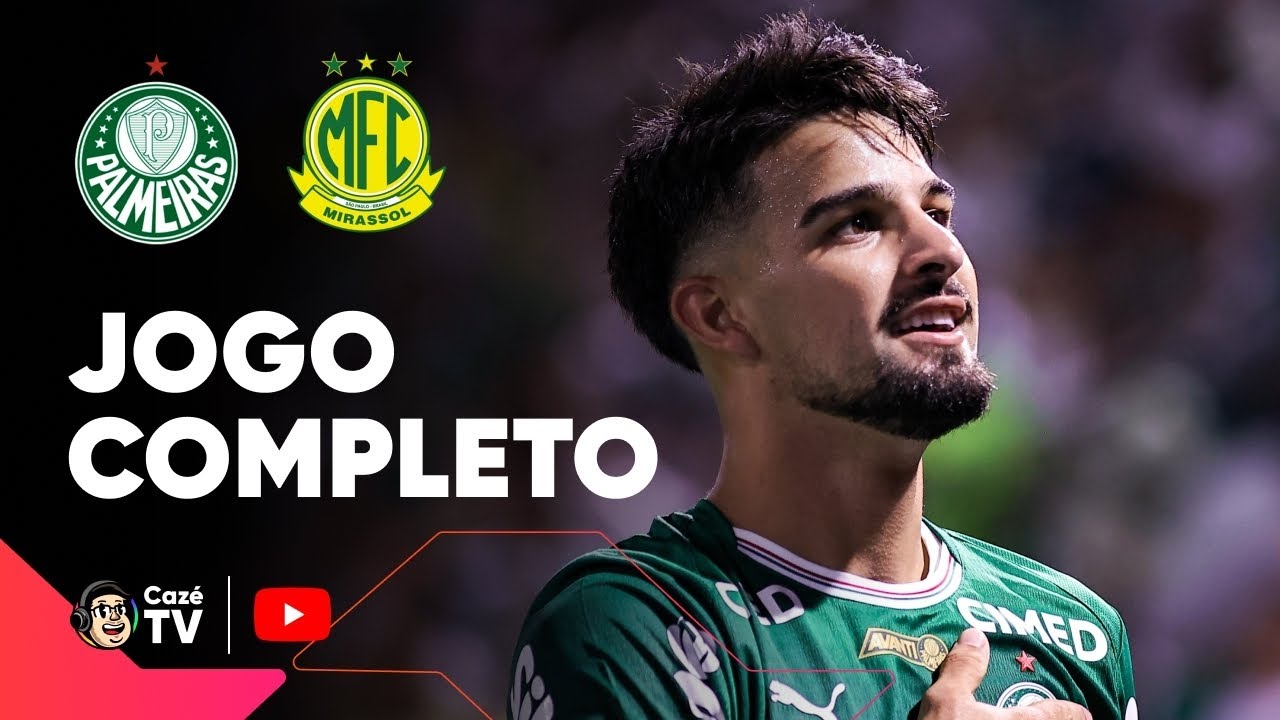 JOGO COMPLETO: PALMEIRAS X MIRASSOL | PAULISTÃO 2026 | 3ª RODADA