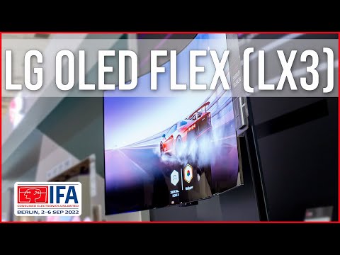 LG OLED Flex LX3 - biegsamer 42 Zoll Gaming-TV im Detail vorgestellt