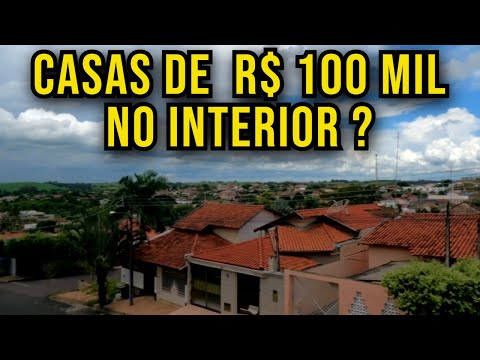 9 Cidades Com Casas e Terrenos BARATOS no Interior para INVESTIR ou MORAR