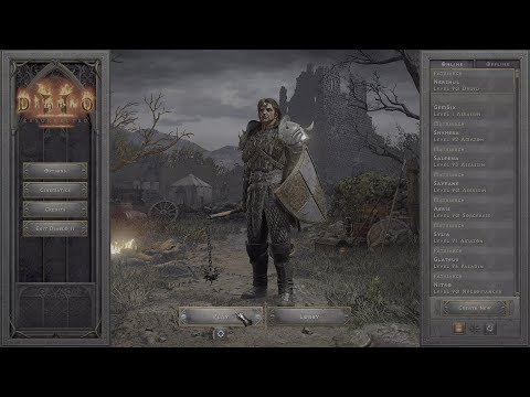 Diablo II Resurrected |PC| Elemental Wind Druid w/ 170% FCR Build (Chaos Sanctuary) Act IV Gameplay