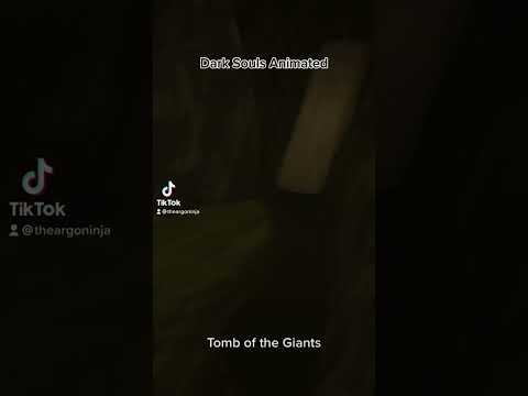 Tomb Of The Giants (Dark Souls Animated) #shorts #darksouls #animated