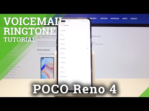 How to Change Voicemail Notification Sounds on OPPO Reno 4 – Customize Voicemail