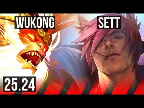 WUKONG vs SETT (TOP) | EUW Master | 25.24