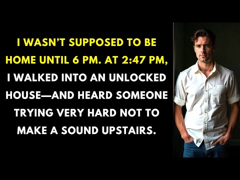 "Why Are You Home Early?" My Wife Panicked When I Walked In — The Closet Door Was Still Moving…