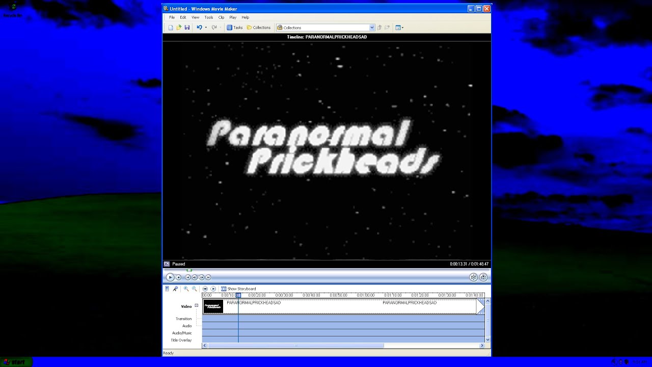 PARANORMALPRICKHEADS.COM WEB AD (2008)