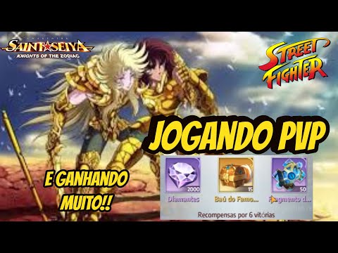 Ganhando muitas recompensas no PVP - Briga de rua - Melee Sibéria - Saint Seiya Awakening