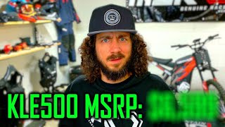 The 2026 KLE 500 is CHEAPER than the KLR 650!?