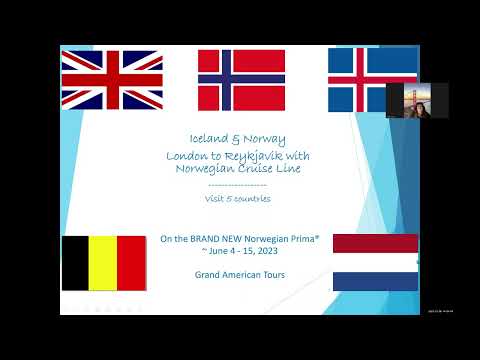 "Iceland & Norway to Reykjavik" 2023 with Norwegian Cruise Line