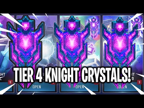 EPIC Tier 4 Knight Crystal Opening! - Transformers: Forged To Fight