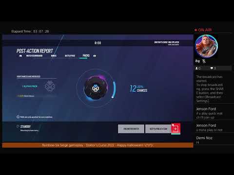 Third week livestream of Doktor's curse 2022 event #RainbowSixSiege #BrutalSwarm #DoktorsCurse