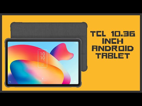 TCL 10.36 inch Android Tablet, TABMAX 10.4, 6GB + 256GB (up to 512GB), 8000mAh