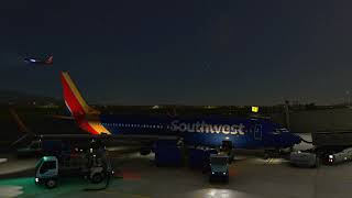 [MSFS2020] PMDG Boeing 737-8H4 Southwest Airlines N8310C SWA1063 PHOG To PHNL 28-8-2023 full flight