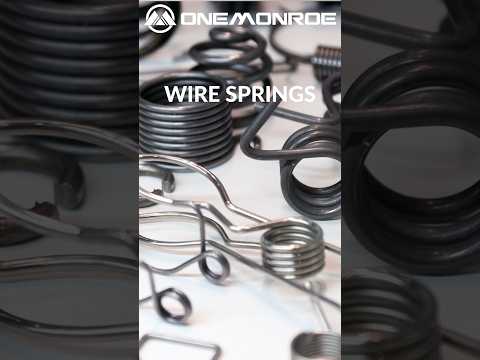 Round spring steel wire form, zinc plated
