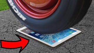 CARvsiPAD😱BURNOUTonaniPad