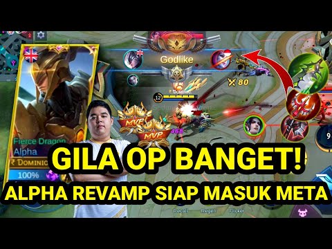 REVAMP BUILD ALPHA TERSAKIT 2021- BUILD ALPHA TERSAKIT TOP GLOBAL MOBILE LEGENDS