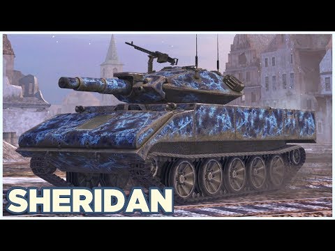 XM551 Sheridan • 6.6K DMG • 4 KILLS • WoT Blitz