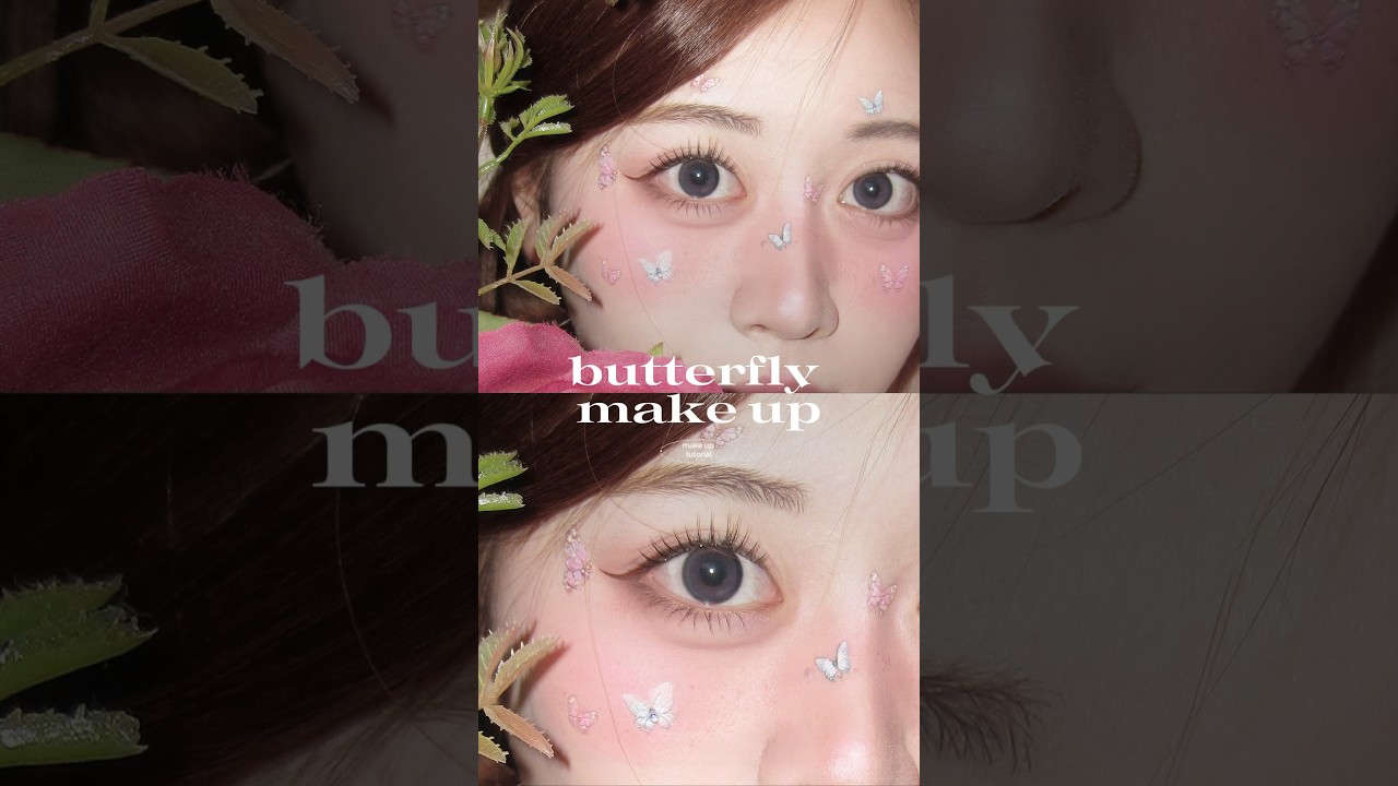 butterfly make up🦋#メイク #makeup #makeuptutorial