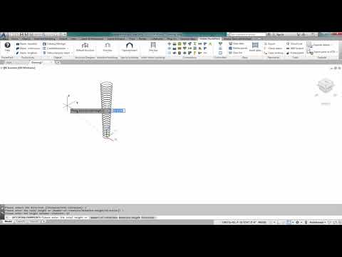 How to Create a Helicoidal Poly Beam with 2019 Graitec PowerPack for Advance Steel 2019