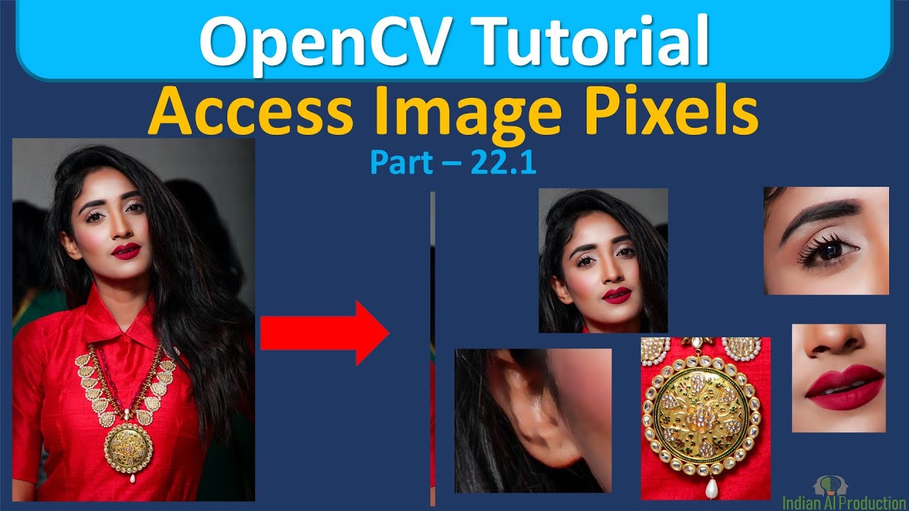 Get Image Pixels Using OpenCV Python | OpenCV Tutorial in Hindi | Computer Vision