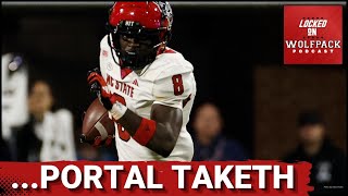 The Transfer Portal Taketh WR Julian Gray from NC State Football | NC State Podcast