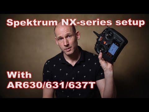 Spektrum NX10 setup with the AR637T