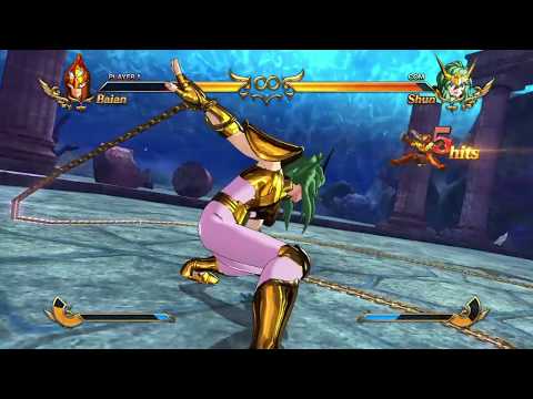 Saint Seiya: Soldiers' Soul - Baian vs Shun