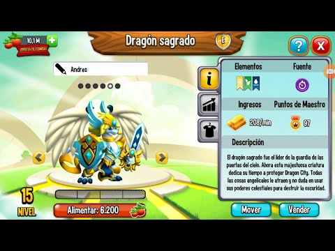 Dragon sagrado😇 Dragon city