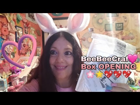#beebeecraft BEEBEECRAFT BOX OPENING! COME CHECK THEM OUT!! 😍😍