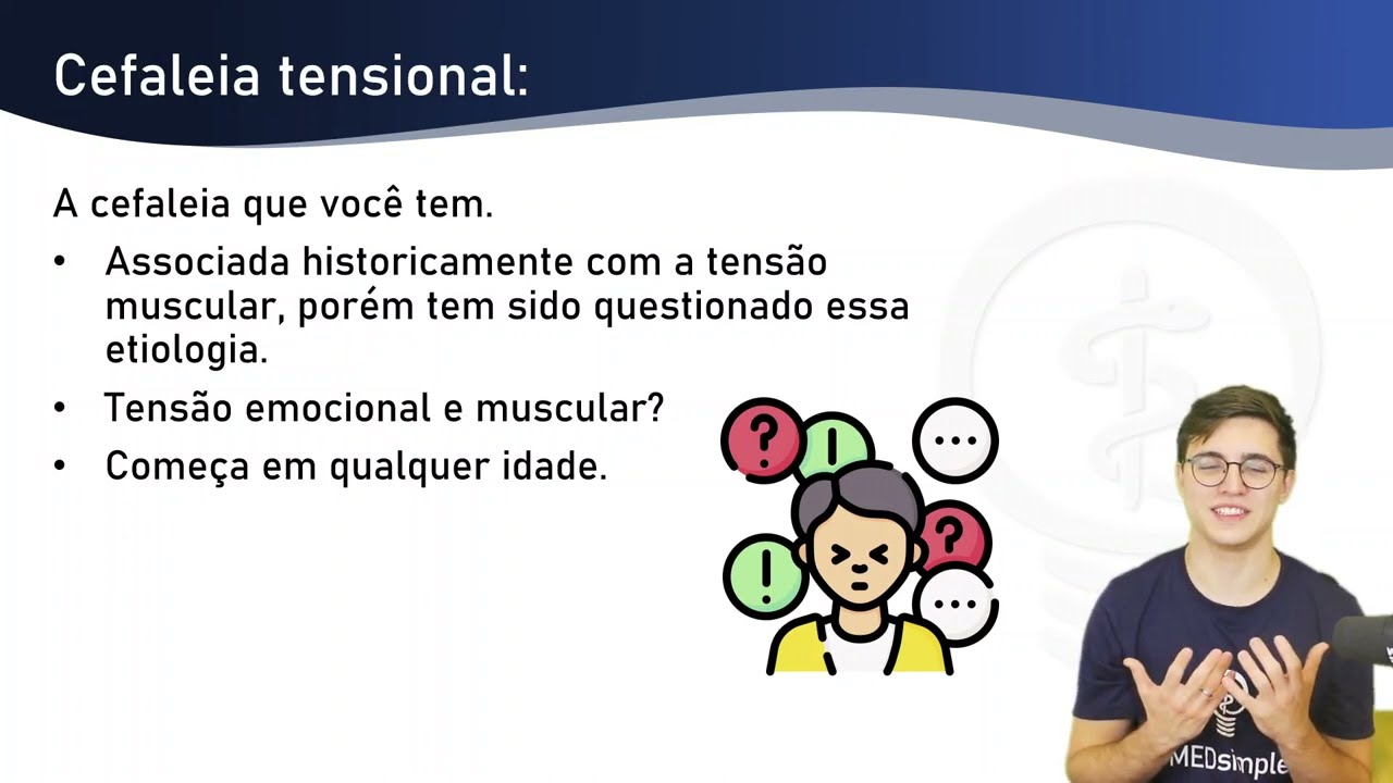 Cefaleias e Enxaquecas - Tipos, Fisiopatologia e Tratamento #neurologia