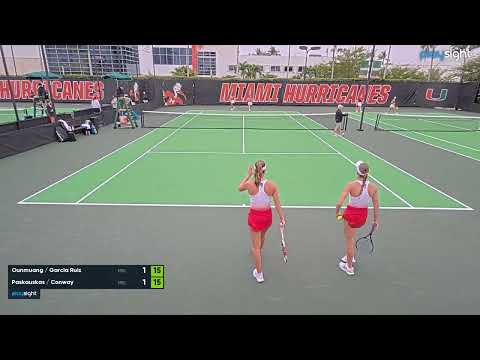 Salakthip Ounmuang/Julia Garcia Ruiz v Kristina Paskauskas/Jasmine Conway - 11.1.24 (1°part)