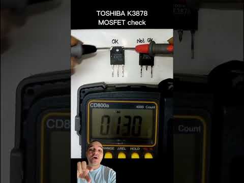 Vídeo: Como testar MOSFET e IGBT: 9 passos rápidos, 3 medidas