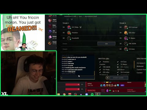 Caedrel Gets Headshot By FNC Bean In CQ Lobby